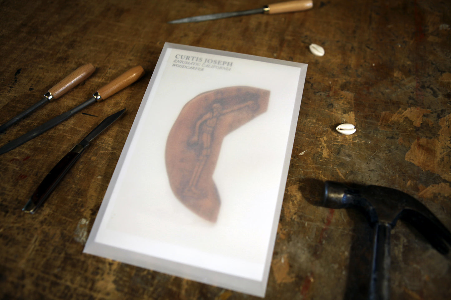 ‘Curtis Joseph:  Enigmatic California Woodcarver’