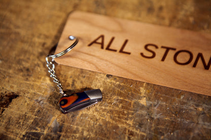 ALL STONES wooden bookmark (with mini pen knife)