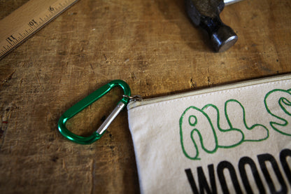 ALL STONES Woodcarving tool bag (with carabiner)