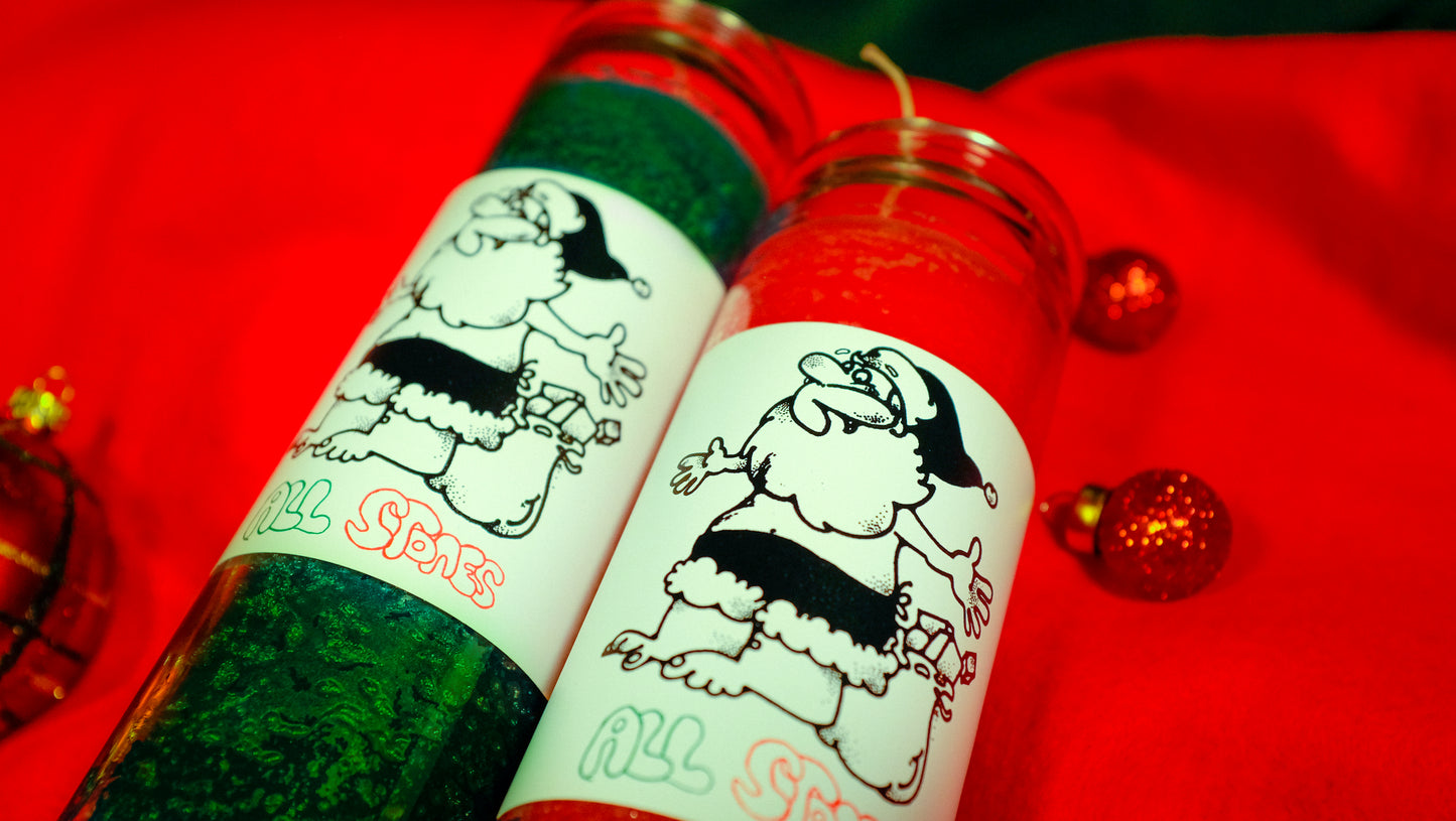 ALL STONES ‘Christmas Candle’