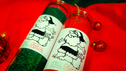 ALL STONES ‘Christmas Candle’