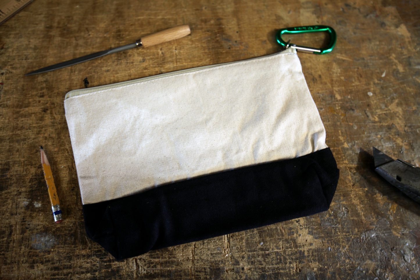 ALL STONES Woodcarving tool bag (with carabiner)